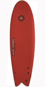5 ft 10 inch Retro Fish EZ Slider Soft Surfboard