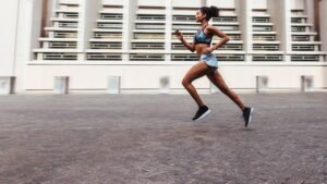 surfing workout - running