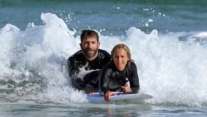 Sam Bloom and Cameron - Para Surf Prone 2