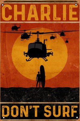 charlie dont surf meaning poster amazon