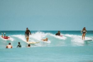 Longboard Surfing Tricks