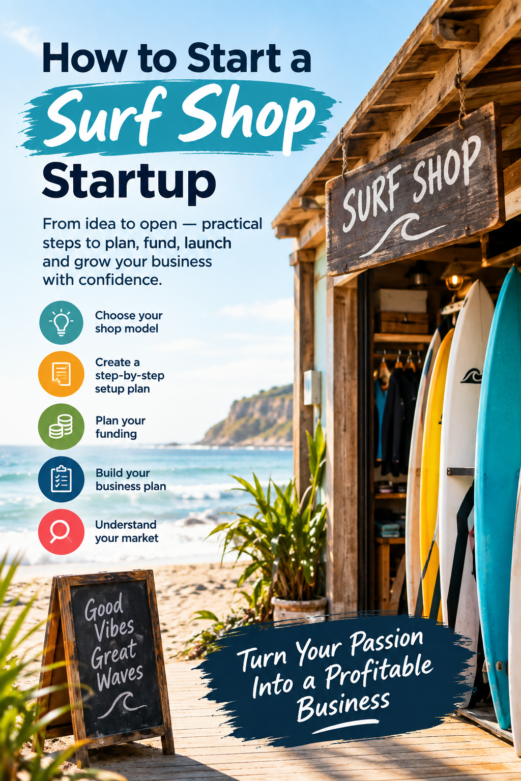 How to start a surf shop